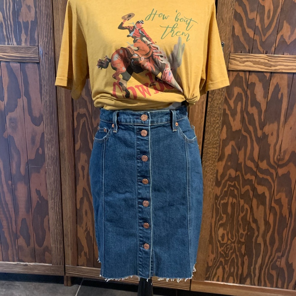 Denim Skirt